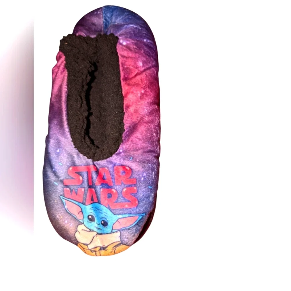 Star Wars Kids One Piece Slipper - Purple and Blue